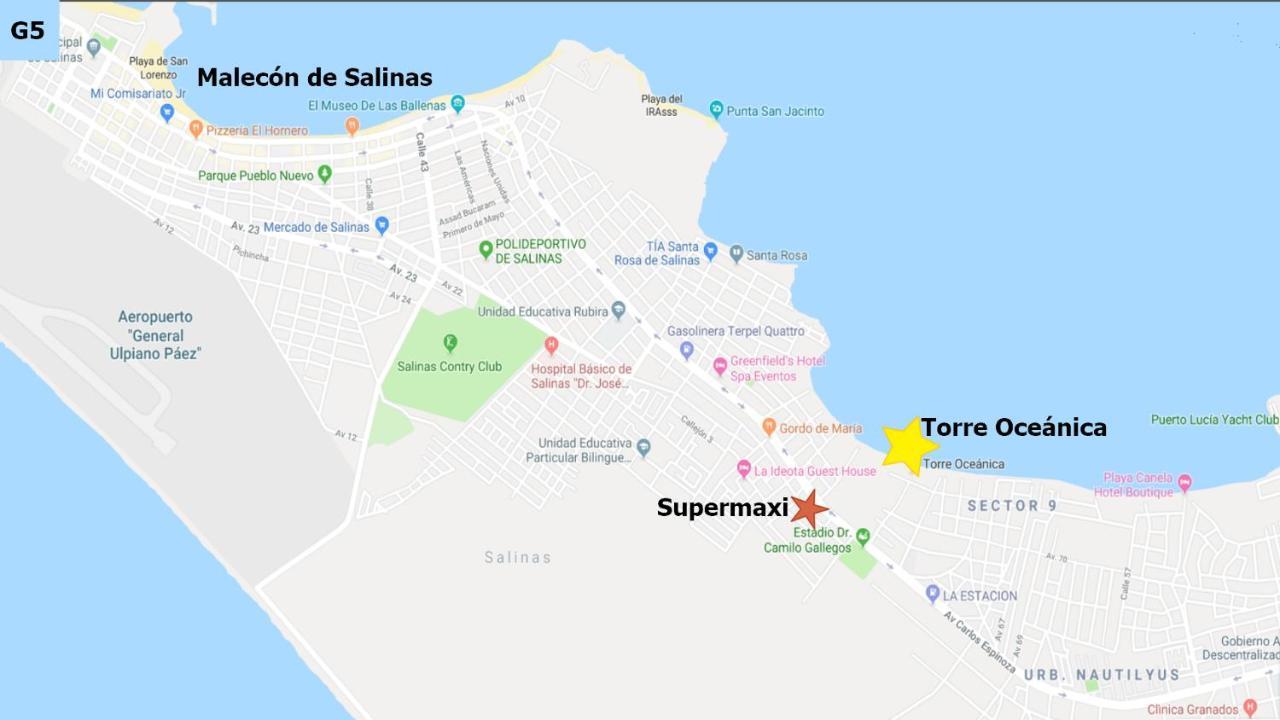 Апартаменти Torre Oceanica En Salinas - Ecuador Екстер'єр фото